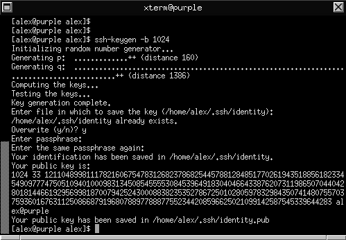 ssh-keygen